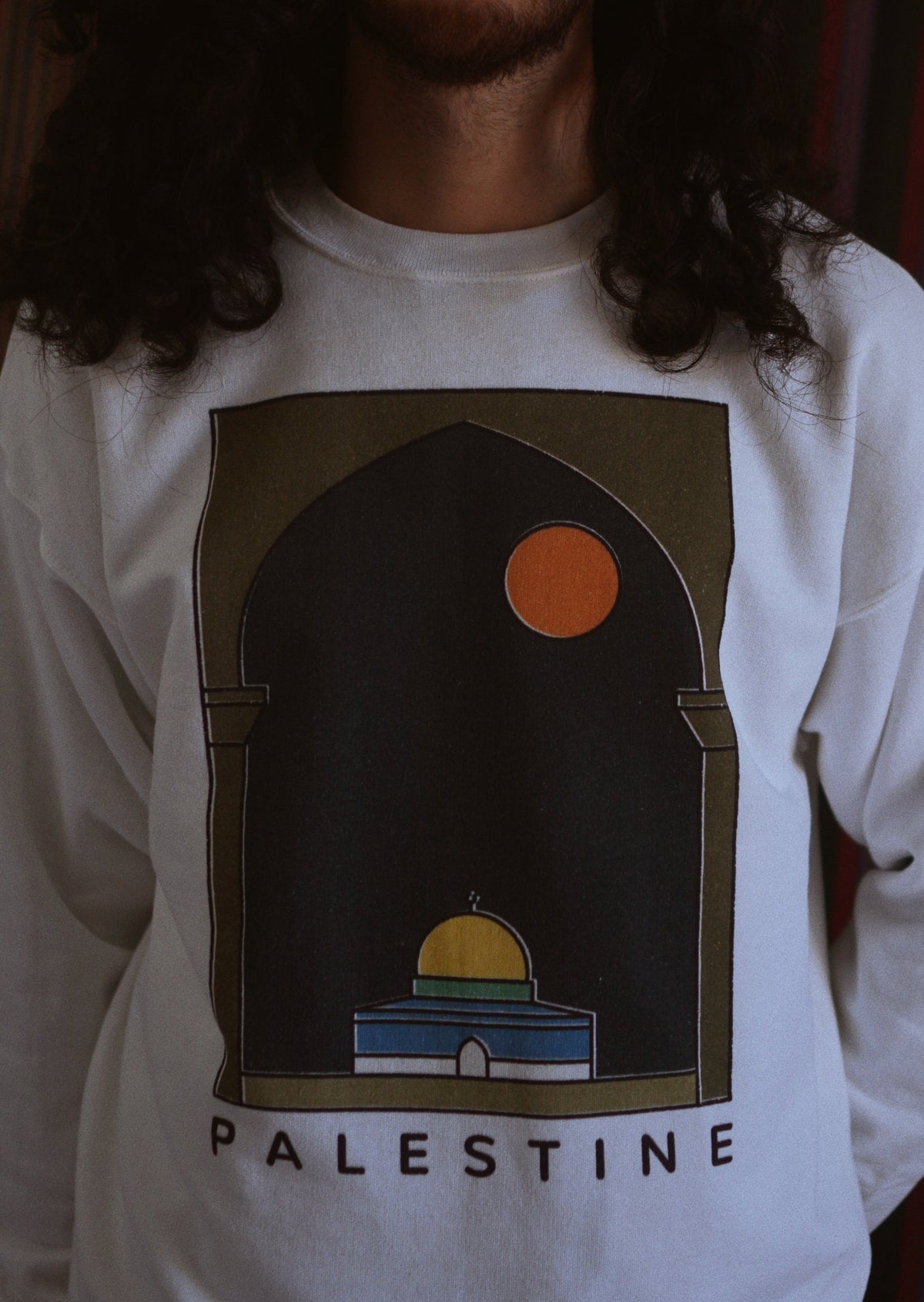 Palestine at Night – Long Sleeve Tee
