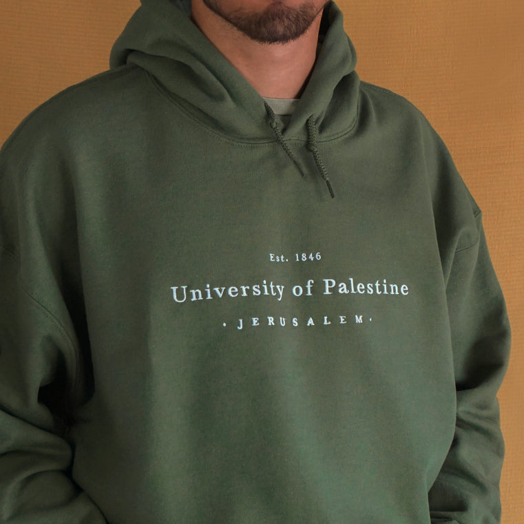 Embroidered University of Palestine - Hoodie