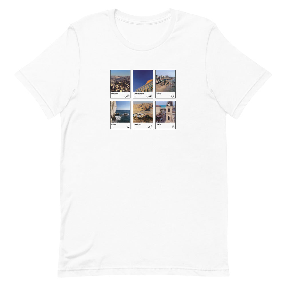 Cities of Palestine – T Shirt