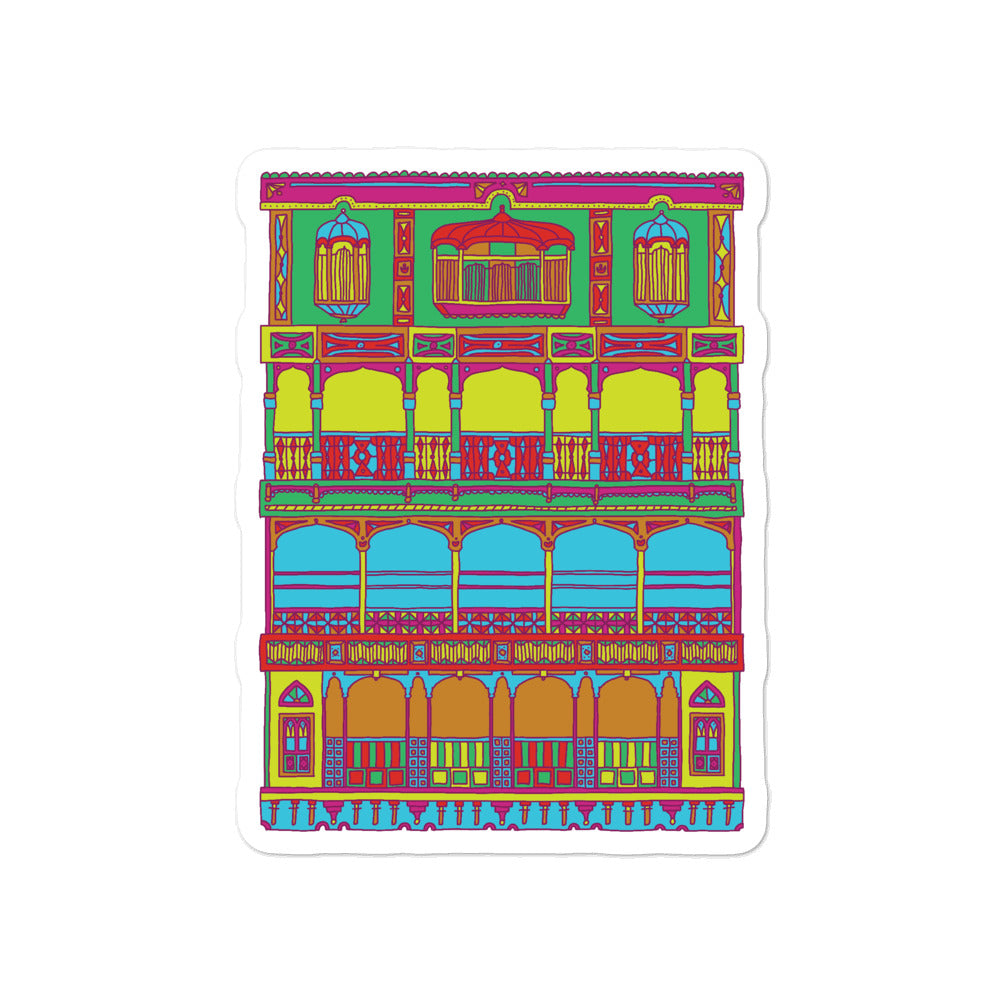 Balconies of Pakistan - Sticker