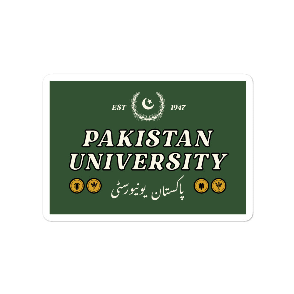 Pakistan University - Sticker