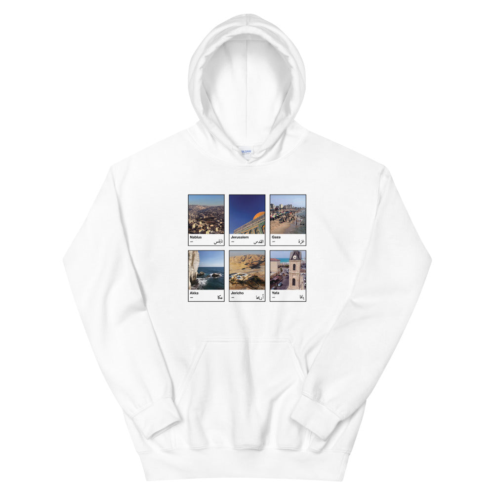 Cities of Palestine – Hoodie