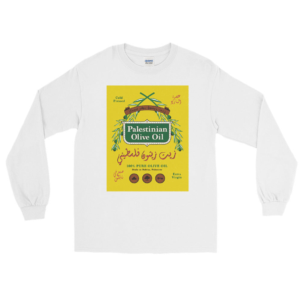 Palestinian Olive Oil – Long Sleeve Tee