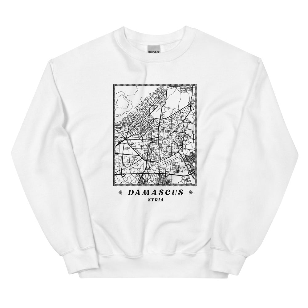 Damascus Map - Sweatshirt