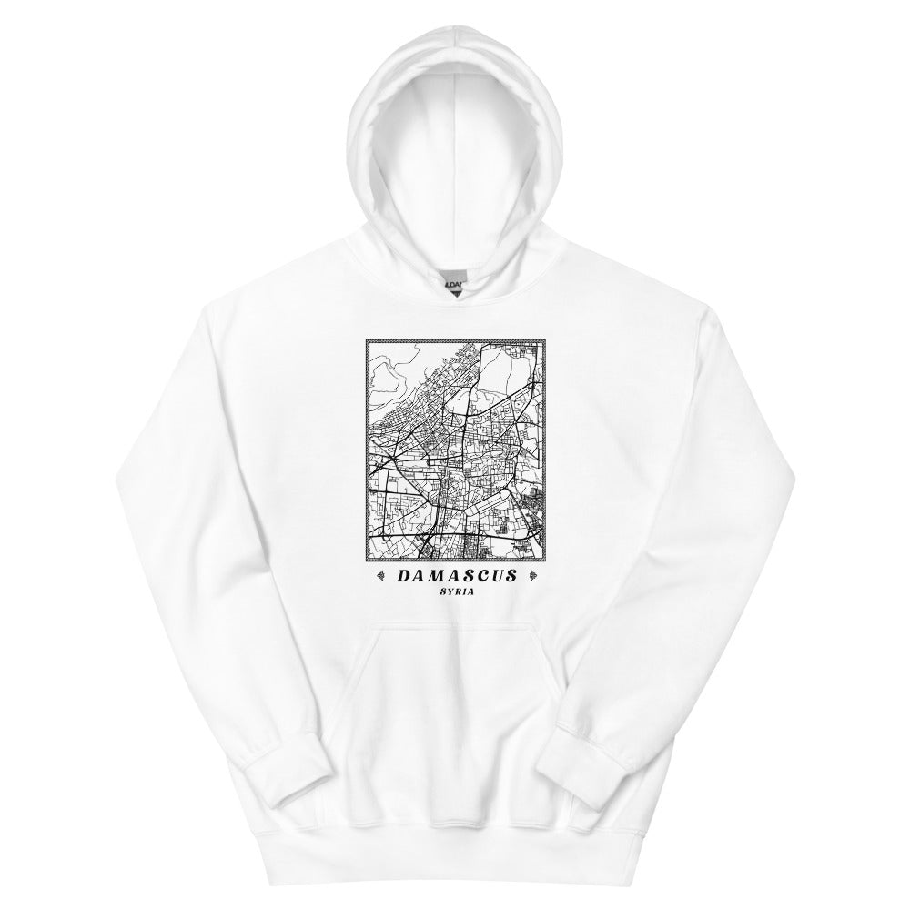 Damascus Map - Hoodie