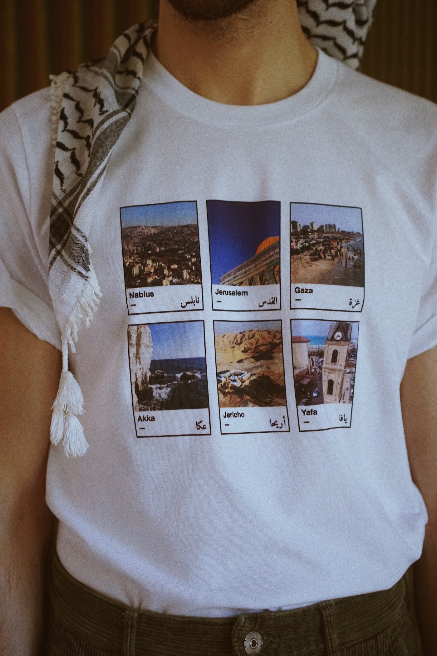 Cities of Palestine – T Shirt