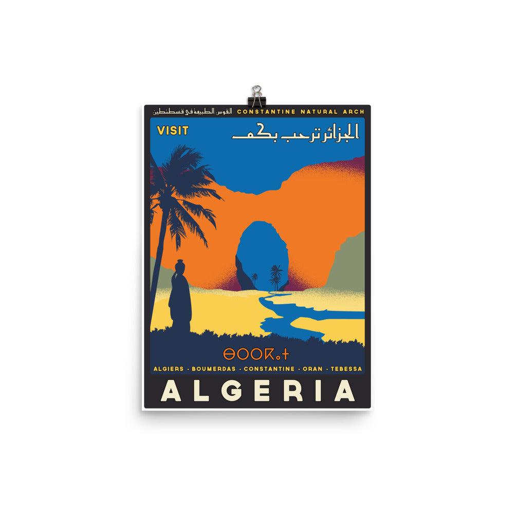 Travel Algeria - Poster