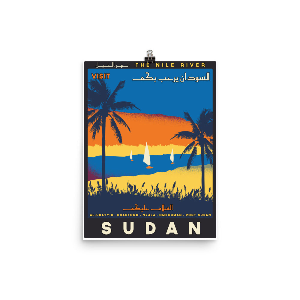 Travel Sudan - Poster