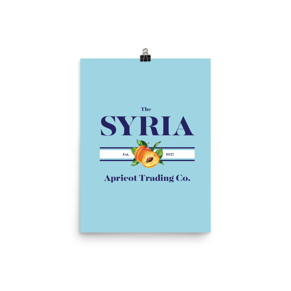 Syria Apricot Trading Co. - Poster