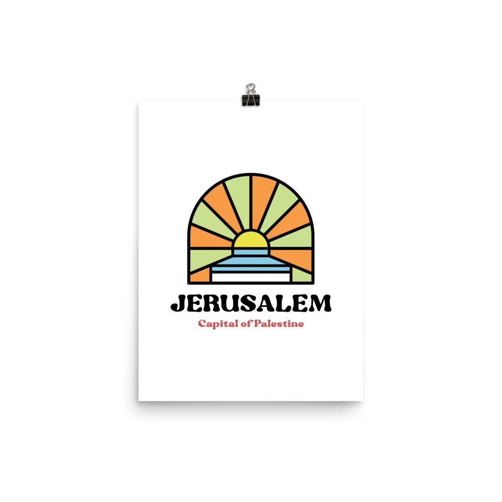 Jerusalem Vintage - Poster