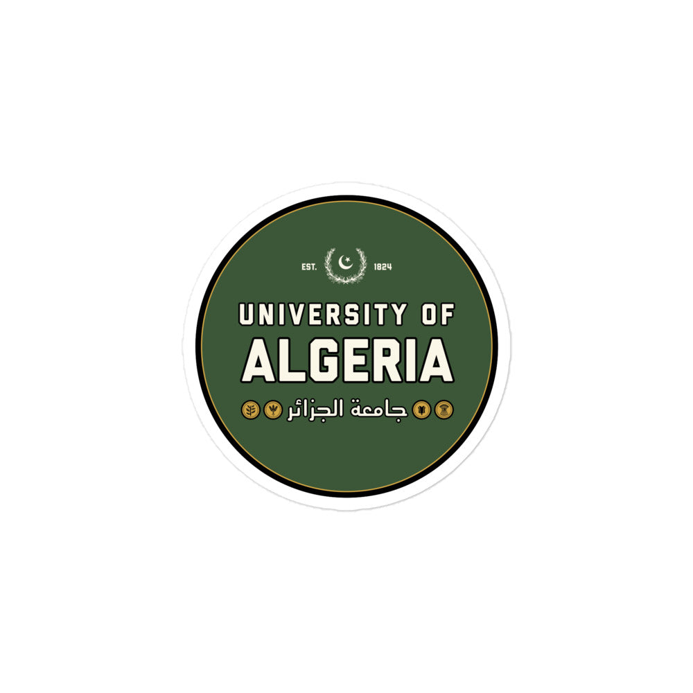 University of Algeria - Sticker