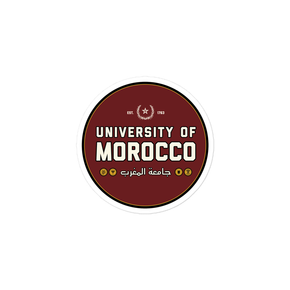 University of Morocco - Sticker