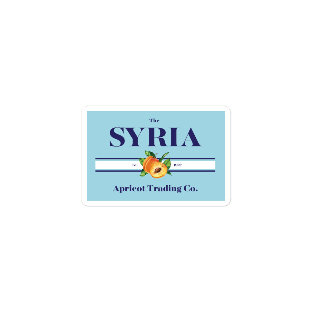 Syria Apricot Trading Co. - Sticker