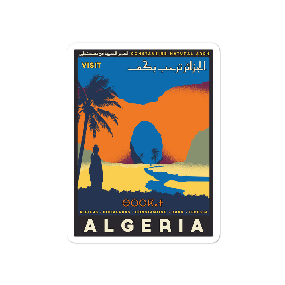Travel Algeria - Sticker