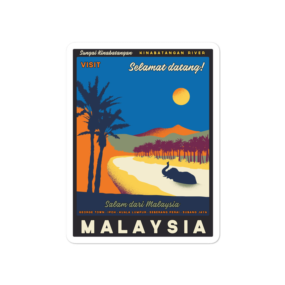 Travel Malaysia - Sticker