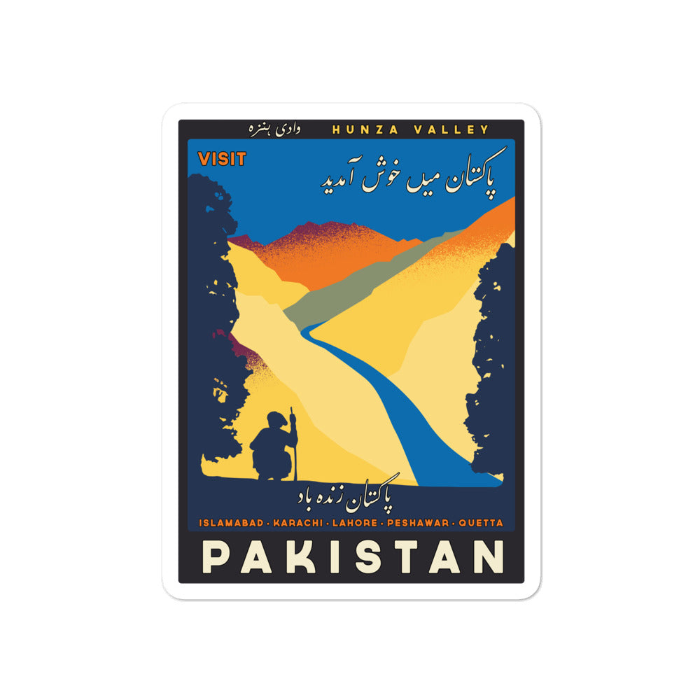 Travel Pakistan - Sticker