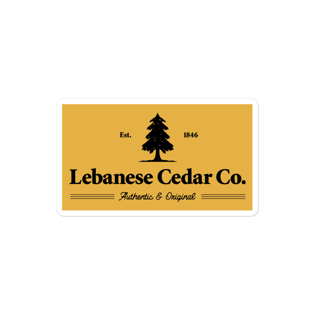Lebanese Cedar Co - Sticker