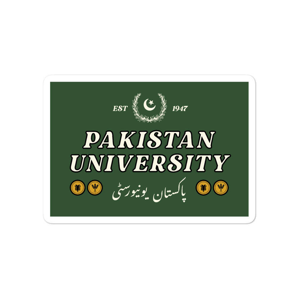 Pakistan University - Sticker