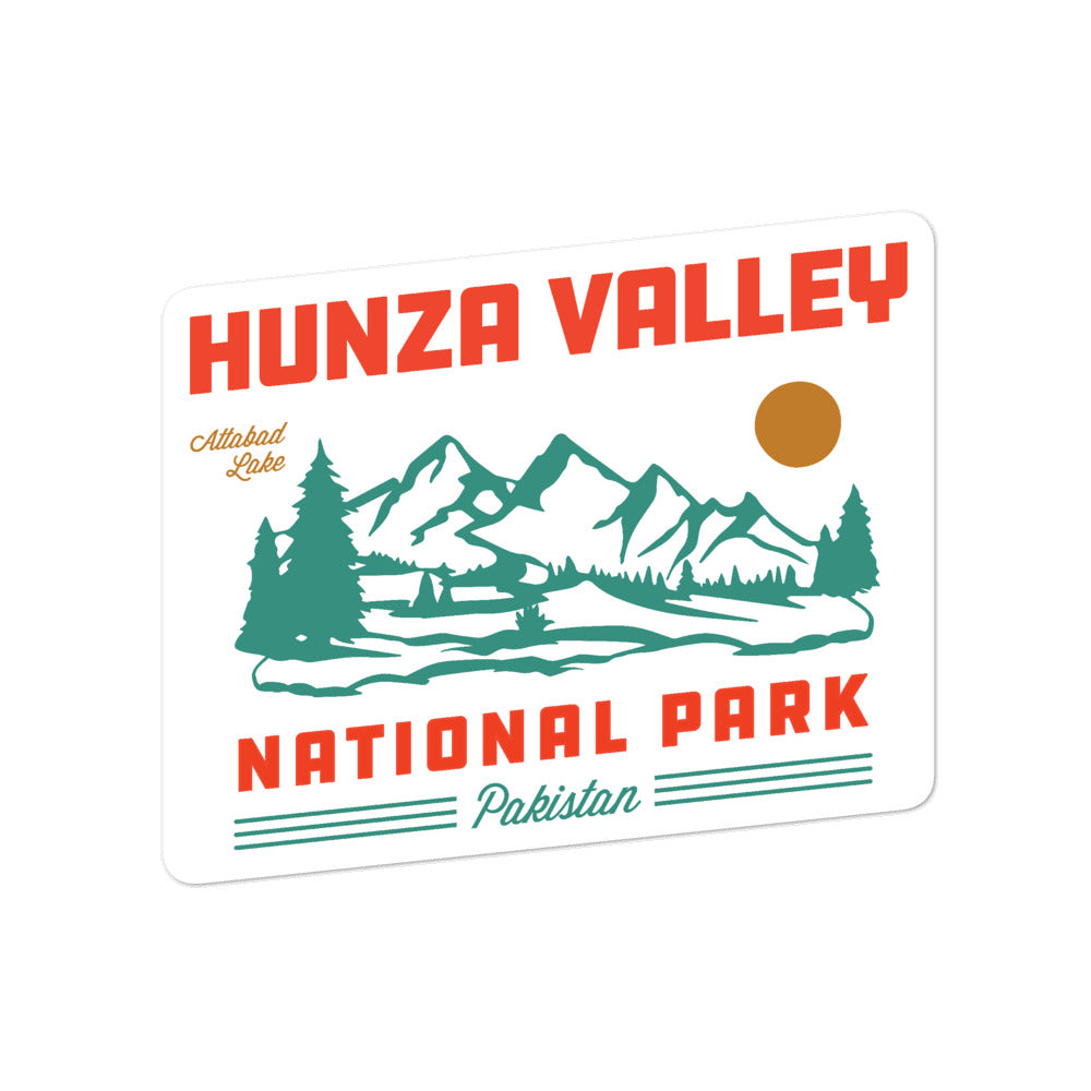 Hunza Valley National Park - Sticker